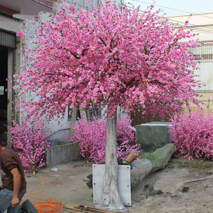 仿真桃花(huā)树